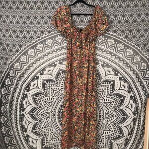 Topshop Floral Dress